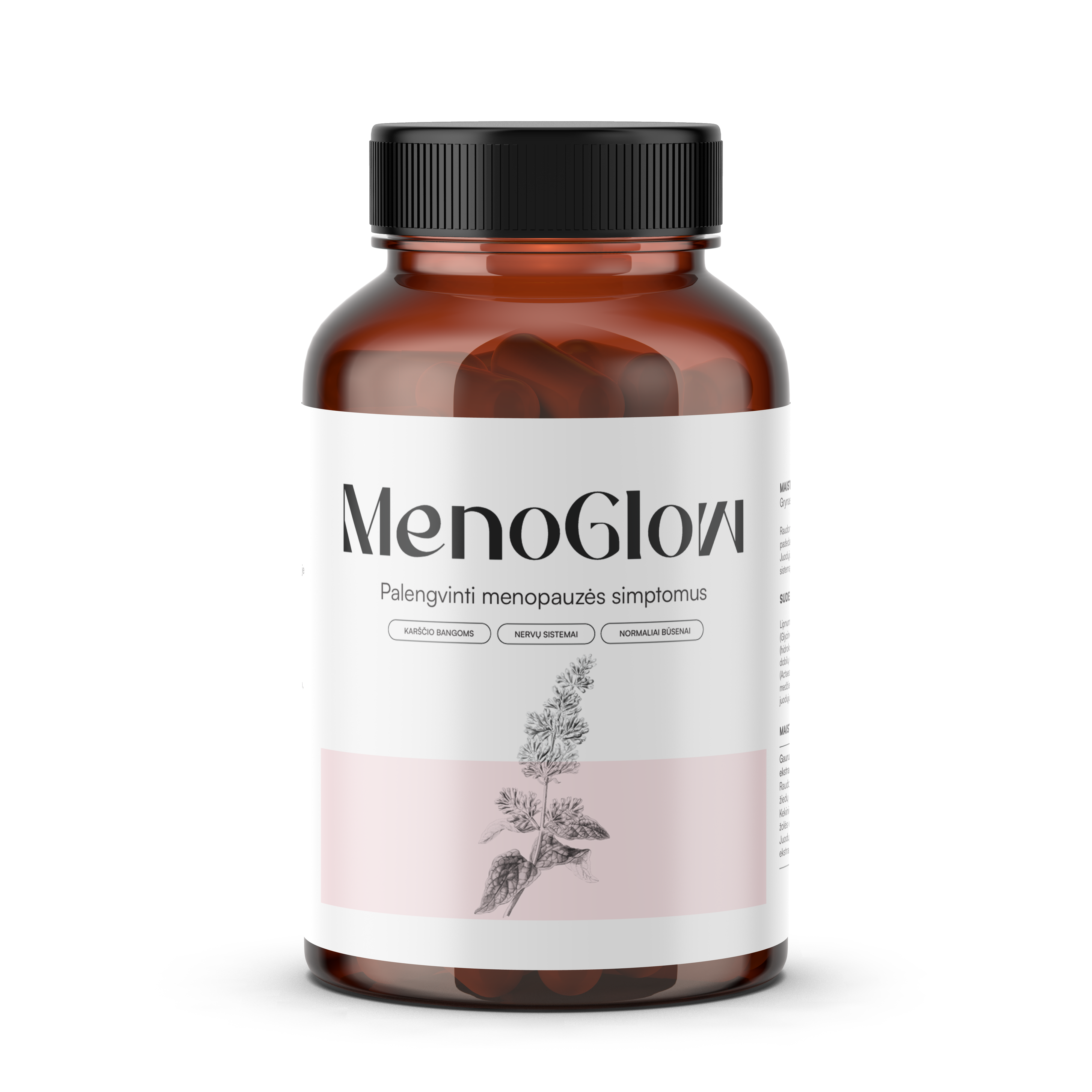 Papildai palengvinti menopauzės simptomams